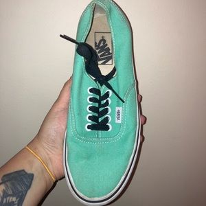 Turquoise Vans